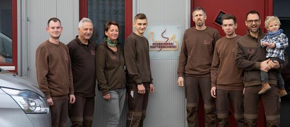 Team der Schreinerei Hatterscheid